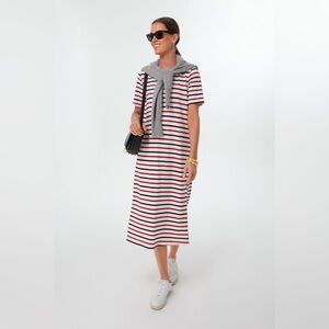 Tuckernuck Pomander Place Americana Stripe Short Sleeve Gio Maxi Dress